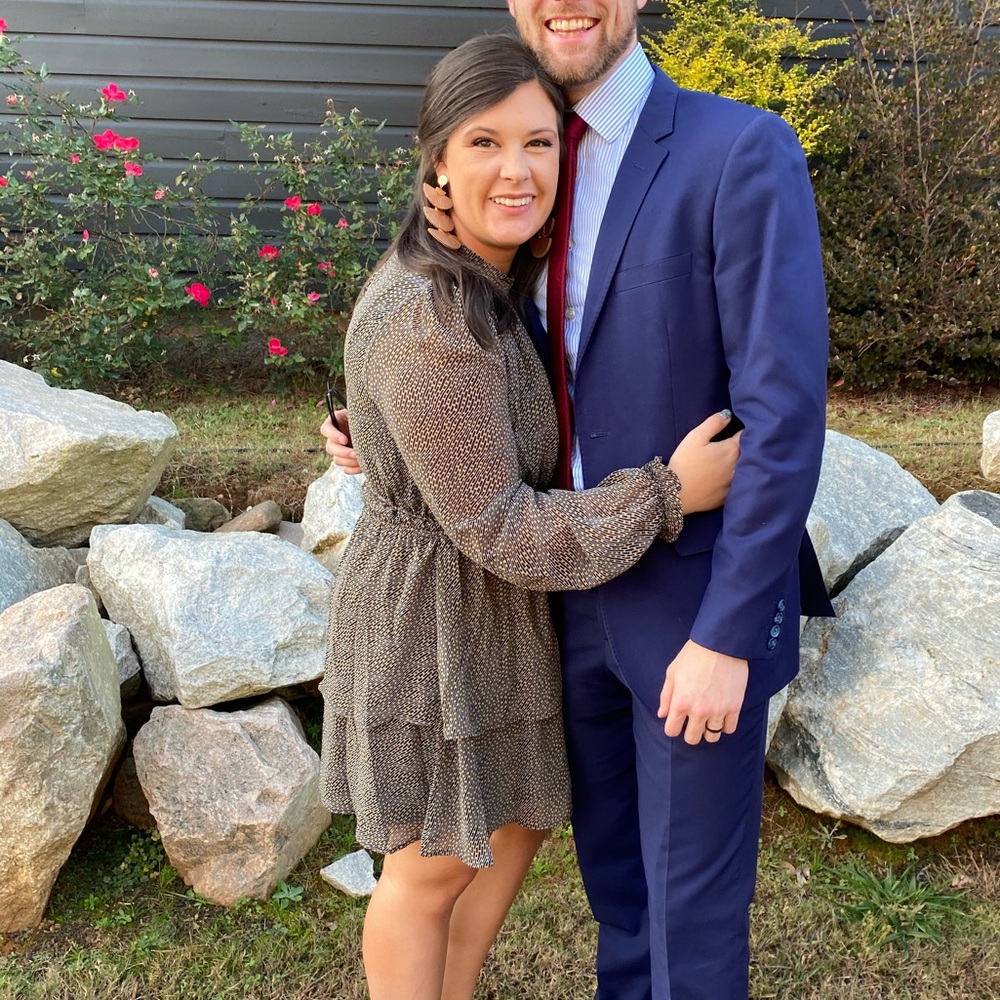 Abstract Patterned Dress - Picture 4 of 4